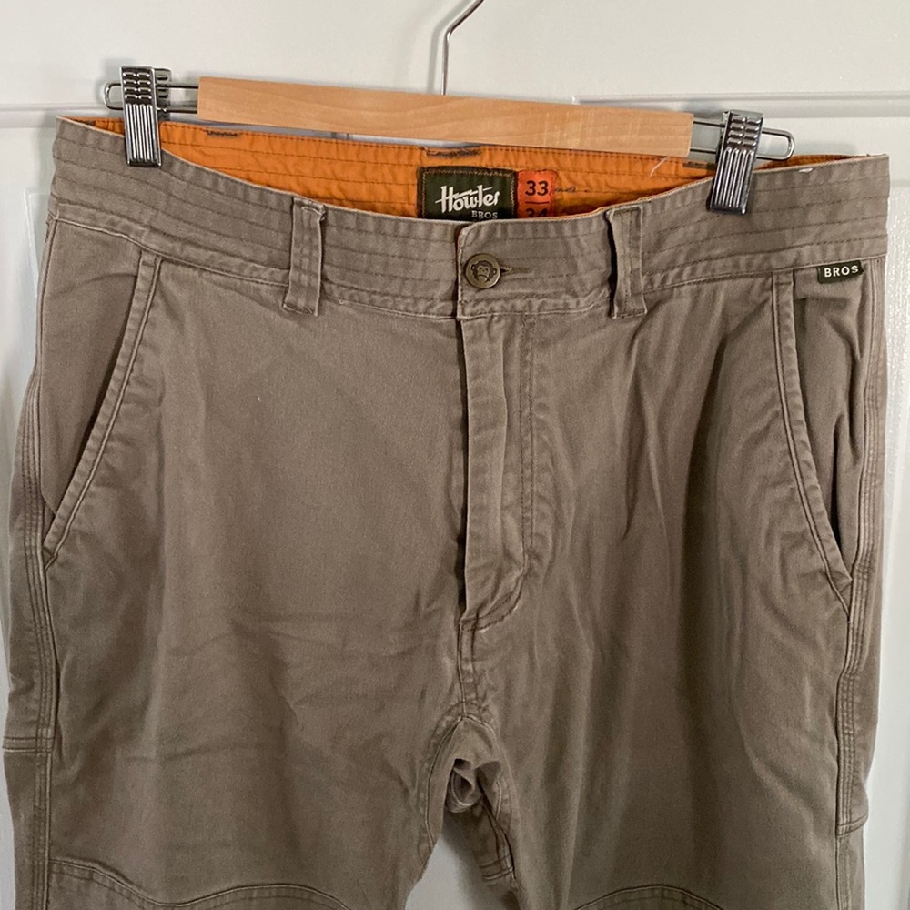Mens Howler Bros Khaki Pants Size: 33 Waist, 34 Length
